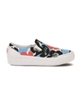 ORG FLORAL STRIPE PLIMSOLL/FLORAL STRIPE/PEONY