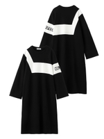 PATCHWORK DRESS/ブラック