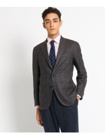 REDA メランジェテーラードジャケットジャケット/ダークブラウン(843)