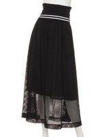 SPORTS MESH SKIRT/BLACK