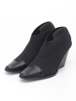 TIGHT FIT ANKLE BOOTS/BLK