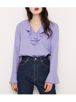 TWIN DOT FRILL BL/M/PUR7