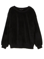 ・両面ボアプルオーバー/ブラック