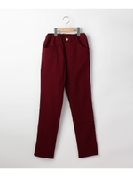 【160サイズ】理想のあったかのび〜る裏起毛パンツ/ボルドー(064)