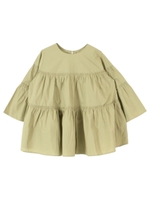 【2019SS先行販売】ティアードブラウス/ライトカーキ