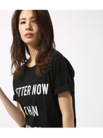 【AZUL BY MOUSSY】BETTER NOWビッグシルエットプルオーバー/BLK