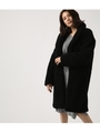 【AZUL BY MOUSSY】BOAロングコート 【MOOK48掲載 98006】/BLK