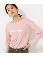 【AZUL BY MOUSSY】Paradigmボートネックプルオーバー/PNK