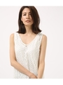 【AZUL BY MOUSSY】エスニックレースチュニック/O/WHT