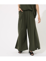 【AZUL BY MOUSSY】クリーンクールガウチョパンツ/KHA