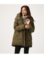 【AZUL BY MOUSSY】コクーン中綿コート/KHA