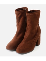 【AZUL BY MOUSSY】ストレッチショートブーツ 【MOOK48掲載 98041】/BRN