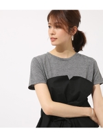 【AZUL BY MOUSSY】ビスチェ付きTEE/T.GRY
