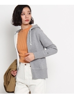 【DRESSTERIOR定番】【WEB限定LLサイズあり】吊裏毛　ジップアップパーカー/ライトグレー(011)