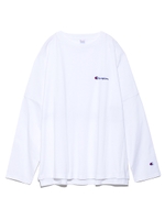 【FRAY I.D×Champion】バックプリントロングTシャツ/WHT