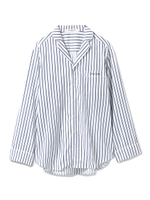 【GELATO PIQUE HOMME】ストライプシャツ/NVY