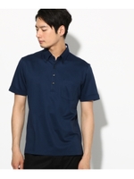 【MADE IN 秋田】モックロディポロシャツ/ネイビー(093)