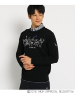 【MR. MEN LITTLE MISS】 クルーネックセーター/ブラック(019)