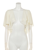 【Rew de Rew】フォーマルボレロ（8R19-07027）/ベージュ