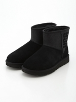 【UGG】CLASSIC MINI UGG SPARKLE/BLK