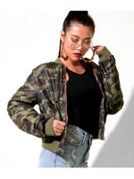 【USA】レッドラインカモフラBIGポケットブルゾン/カーキ(014)