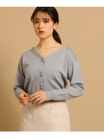 【WEB・一部店舗限定】バックリボンカーディガン/グレー(012)