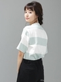 【WEB限定】太ボーダーTシャツ/ミント