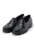 【WEB限定販売】HUNTER ローファーレインシューズ/ブラック(019)