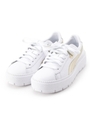 【WEB限定販売】PUMA PLATFORM TRACE VARSITYスニーカー/ホワイト(002)