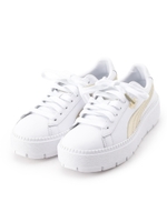 【WEB限定販売】PUMA PLATFORM TRACE VARSITYスニーカー/ホワイト(002)