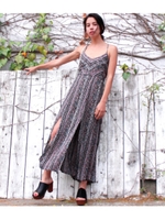 【anap mimpi】フロントスリットマキシワンピース/ピンク(008)