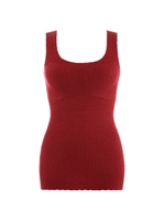 【スロギー】トリンプ  ふわふわニットシリーズ シームレス sloggi G037 （タンクトップ）/ボルドー