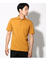 【吸水速乾】【セオアルファ糸採用】ポロシャツ/マスタード(033)