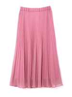 ◆[TV 着用][洗える]プリーツスカート[Weekend Line]/ピンク(090)