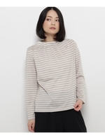 ◆ネックギャザープルオーバー/ライトベージュ(351)