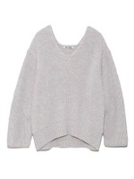 Ｖネックニットプルオーバー/LPNK