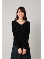 アーリースプリング　ベーシックニット/クロ(010)