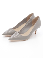 ウォータープルーフポインテッドトゥパンプス/GRAY