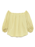 オフショルブラウス/YEL