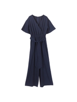 カシュクールとろみコンビネゾン/ネイビー