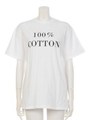 コットンロゴT/White