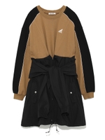 スウェットドッキングワンピース/MST