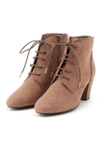 スカラカットショートブーツ/ベージュ(053)