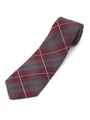 タータンチェック タイ[ メンズ ネクタイ ]/ボルドー(264)
