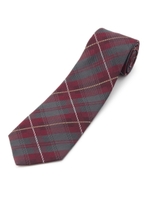 タータンチェック タイ[ メンズ ネクタイ ]/ボルドー(264)
