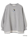 ディズニー/アソートビッグプルオーバー/杢グレー