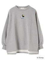 ディズニー/アソートビッグプルオーバー/杢グレー