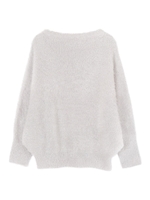 ドルマンスリーブラメニット/ライトグレー