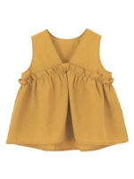 フレアノースリーブプルオーバー/マスタード