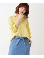 フレンチリネンシャツ/レモンイエロー(031)